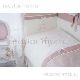 Комплект в кроватку "Котята Карамель" Perina 6 предметов