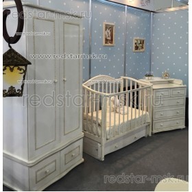 Детская комната "Леонардо" античный белый
