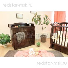 Детский комод с пеленальным столиком Красная Звезда г.Можга С265 Н