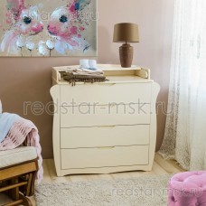 Детский комод с пеленальным столиком Красная Звезда г.Можга С543 П