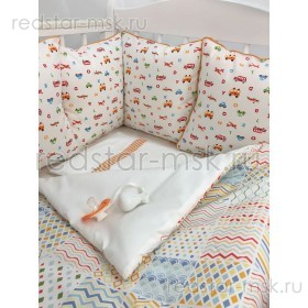 Комплект MARELE "Машинки" для овальной кроватки