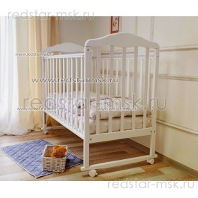Детская кровать Березка колесо-качалка СКВ