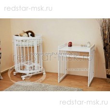 Детская кровать-трансформер Паулина-2 С422 Красная Звезда г.Можга