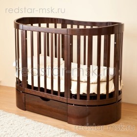 Детская кровать-трансформер Паулина С324 8 в 1 Красная Звезда г.Можга