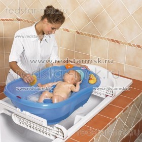 Ванночка Ok Baby Onda Evolution + подставка на ванну раздвижная