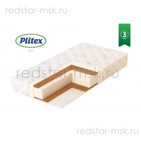 Детский ортопедический матрас Eco Soft  (Plitex) 120х60 см